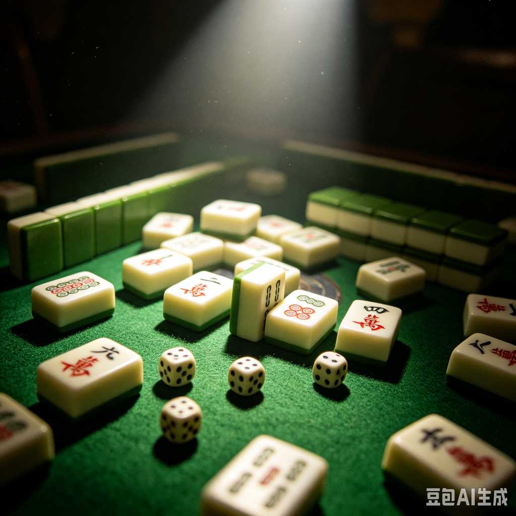 modern oriental mahjong set